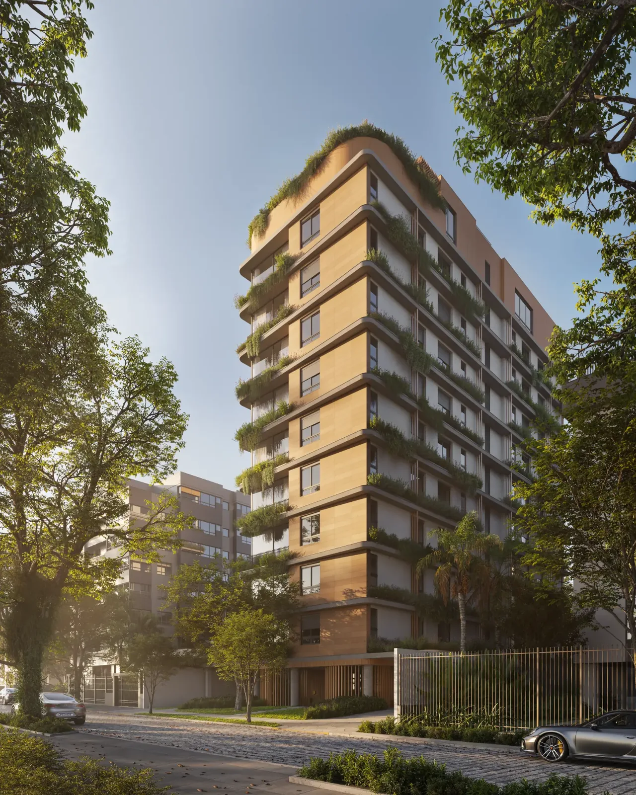Fachada do empreendimento Brando, da AMX Property