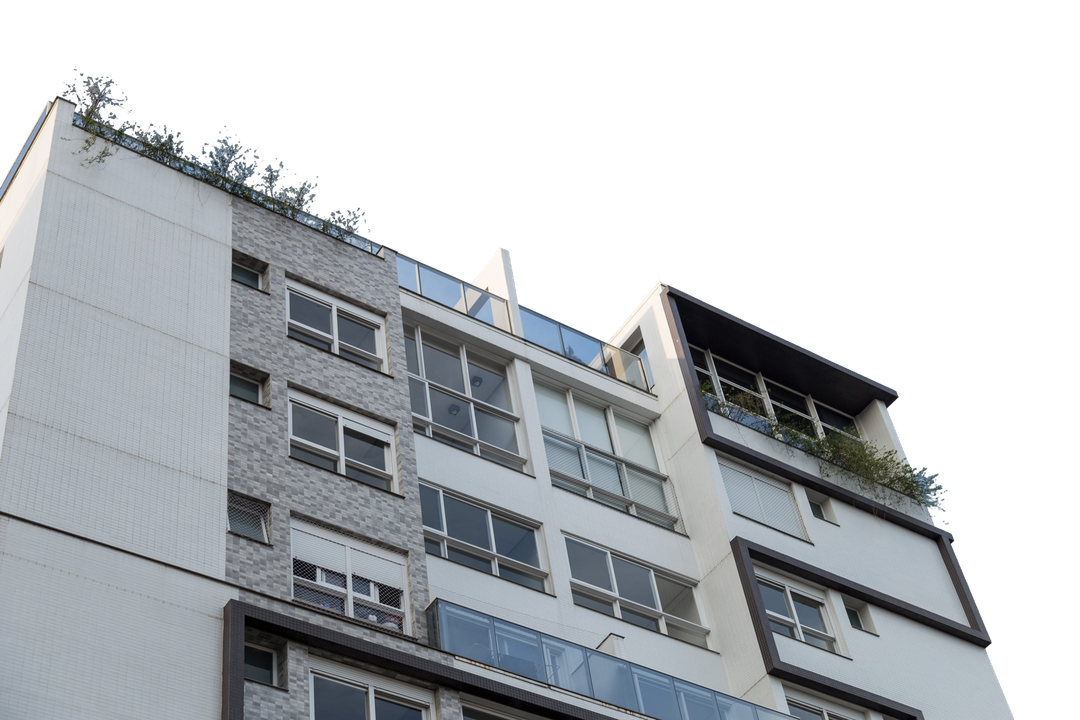 Fachada do Sky, empreendimento entregue da AMX Property no bairro Passo D'Areia, em Porto Alegre