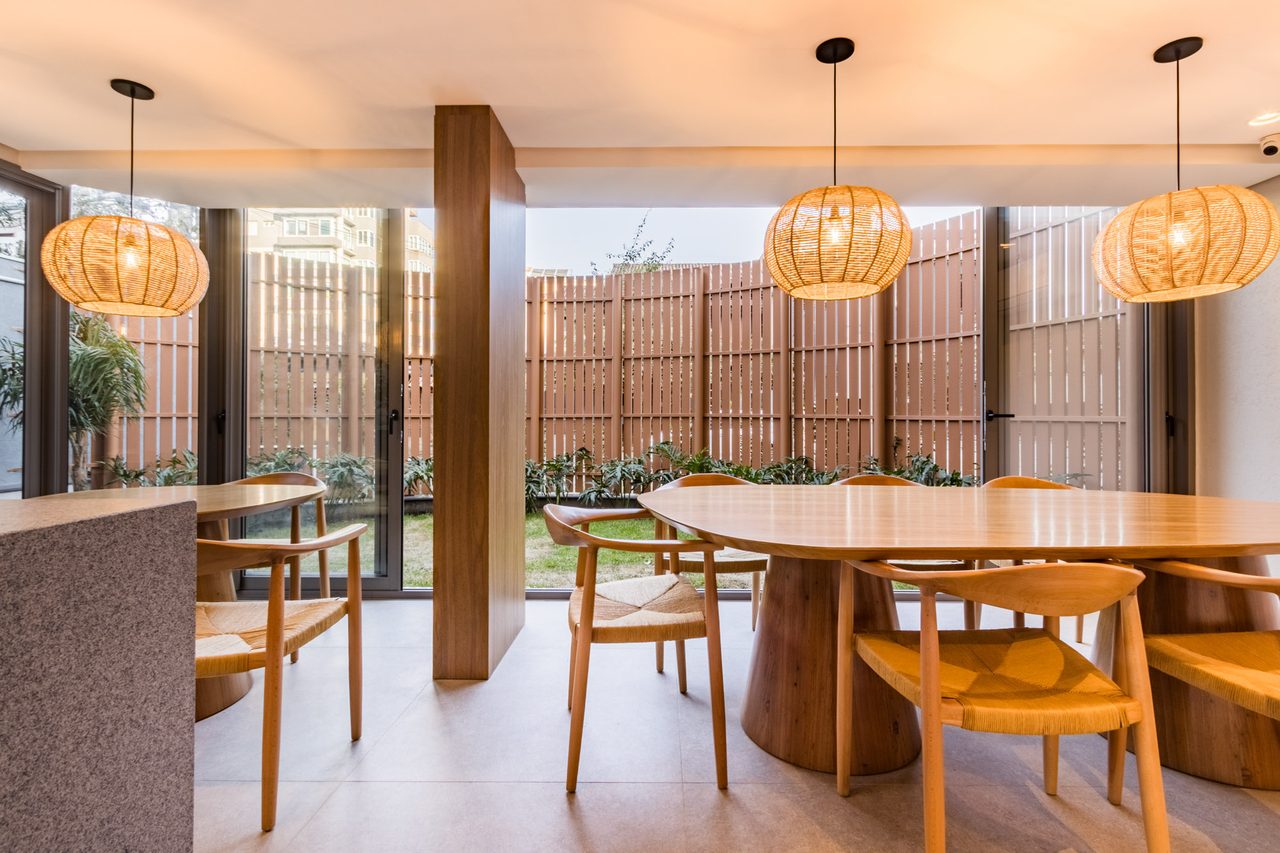 Espaço gourmet do Artus com área externa — vista 1